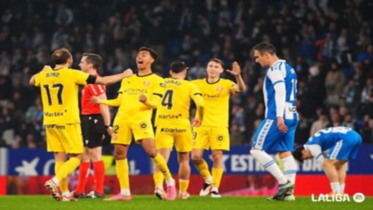 أبرز حدث المباراة جيرونا يفوز 2-0 على إسبانيول في ديربي كتالونيا